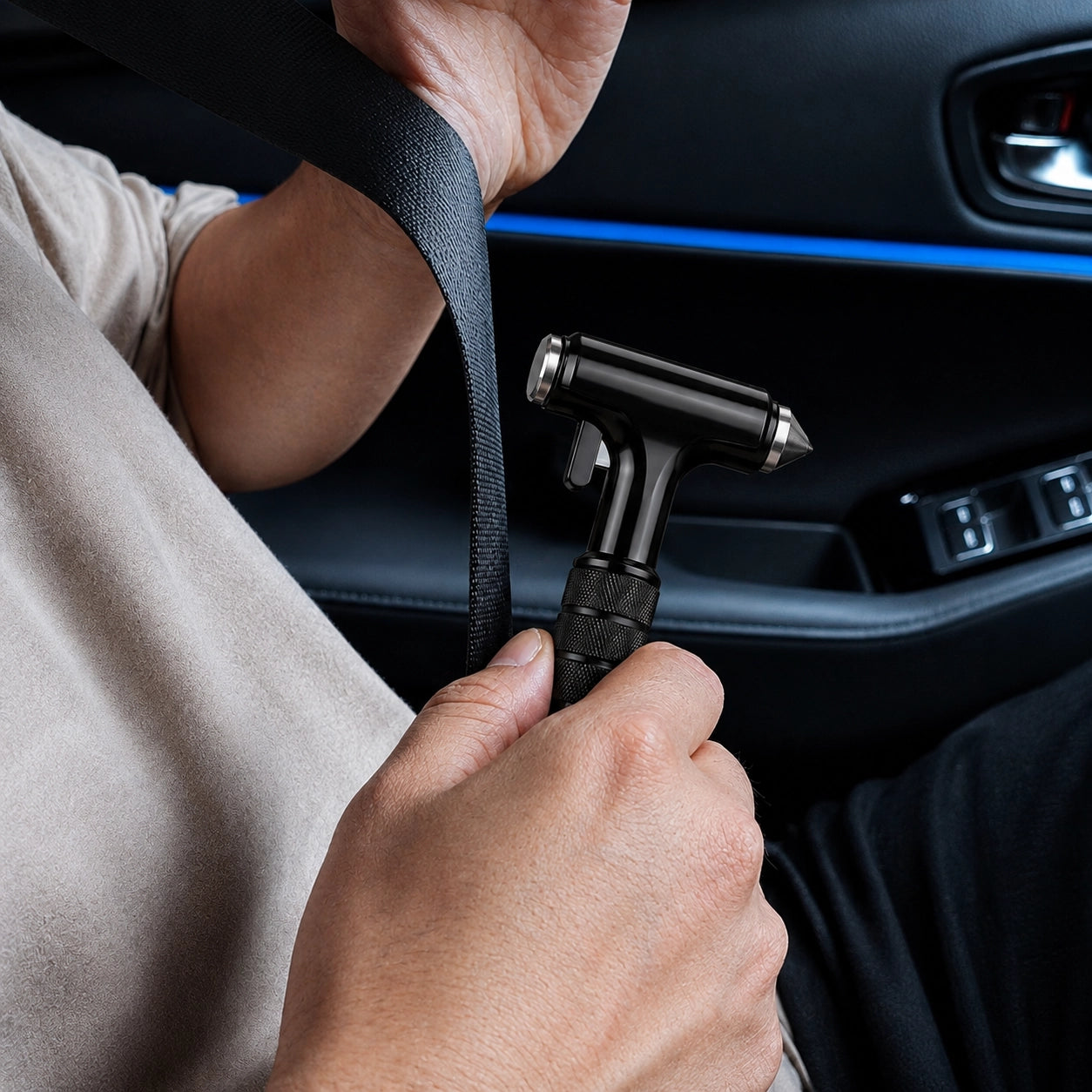 Safety Hammer With LED Light