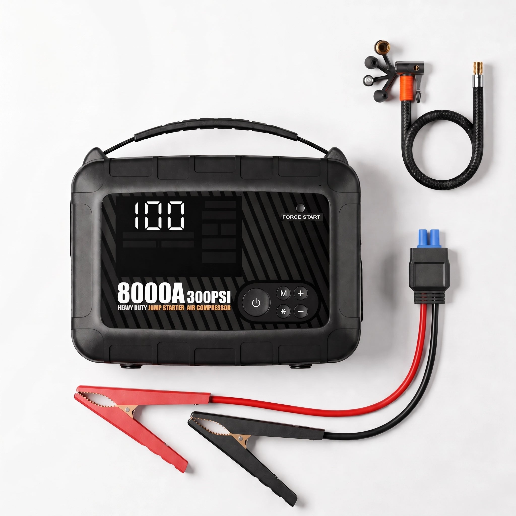 Jump Starter with Air Compressor